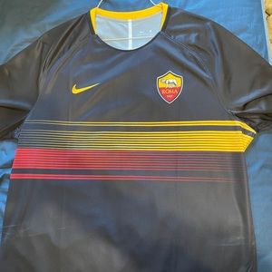 2018-2019 AS Roma Nike Pre-Match Training Jersey